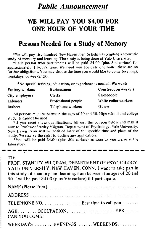 Stanley Milgram