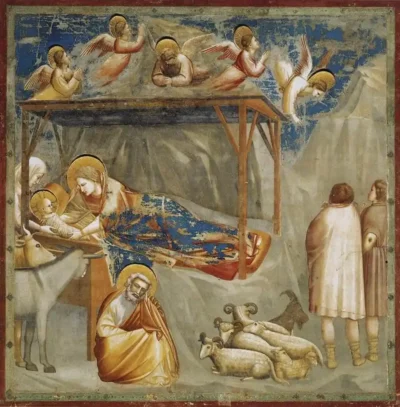 Giotto di Bondone Nativita di Gesu e1735077061670